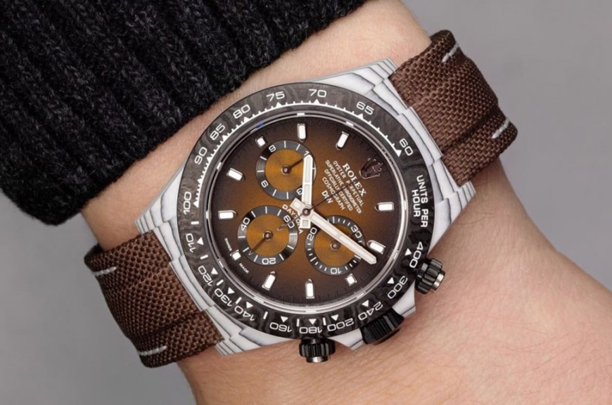 超轻盈劳力士Daytona改表 创作灵感来自一种「稀有动物」