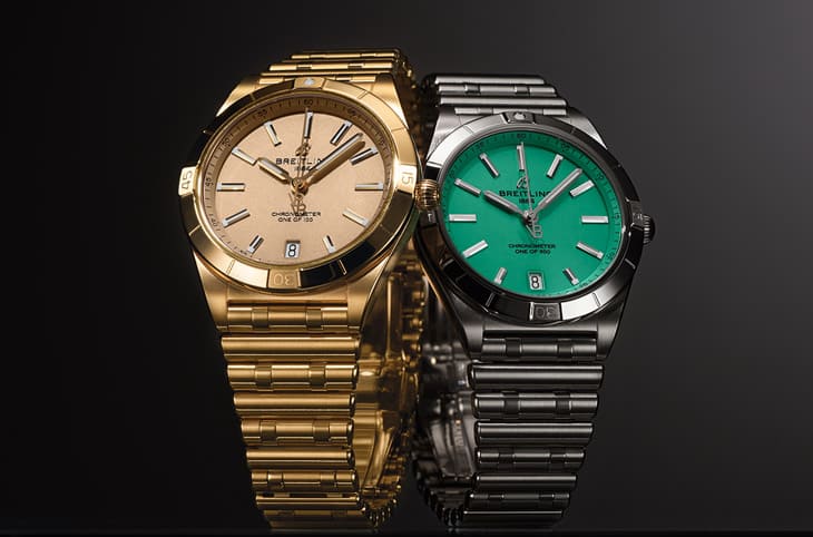 「貝嫂」維多利亞貝克漢跨界設計名錶 百年靈Chronomat三針錶時尚感升級