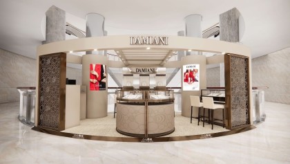 DAMIANI珠寶盒時尚概念店 進駐台北101