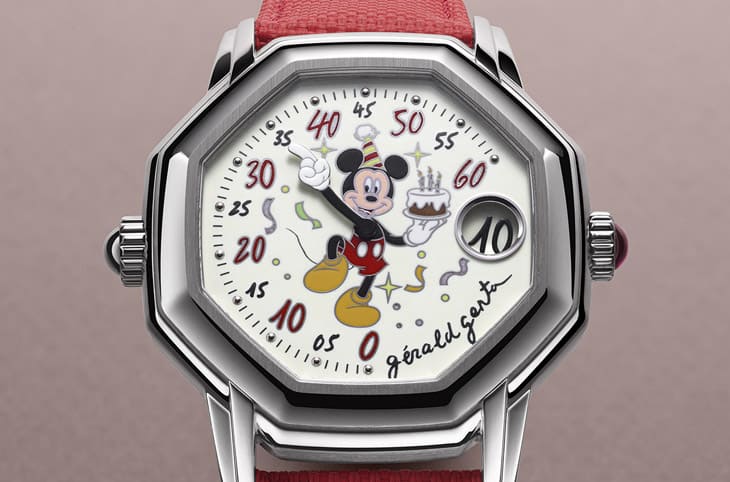 GÉRALD GENTA米奇表不只童趣 更拥有三问、跳时与逆跳等顶级工艺
