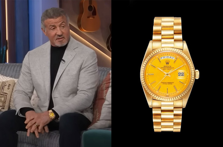 席維斯史特龍Day-Date狂粉 各種材質、配色輪流戴出門