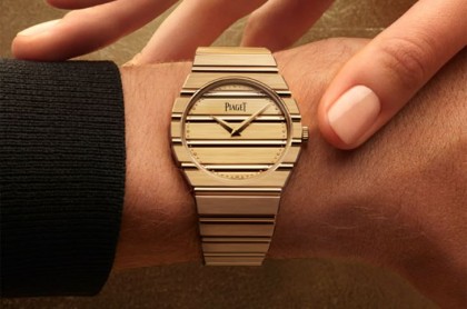 伯爵黄金运动表Polo 79经典再现 内部从石英机芯升级为自动机芯