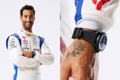 「F1王中平」Ricciardo新赛季定装照 手上神祕帝舵Black Bay引起讨论