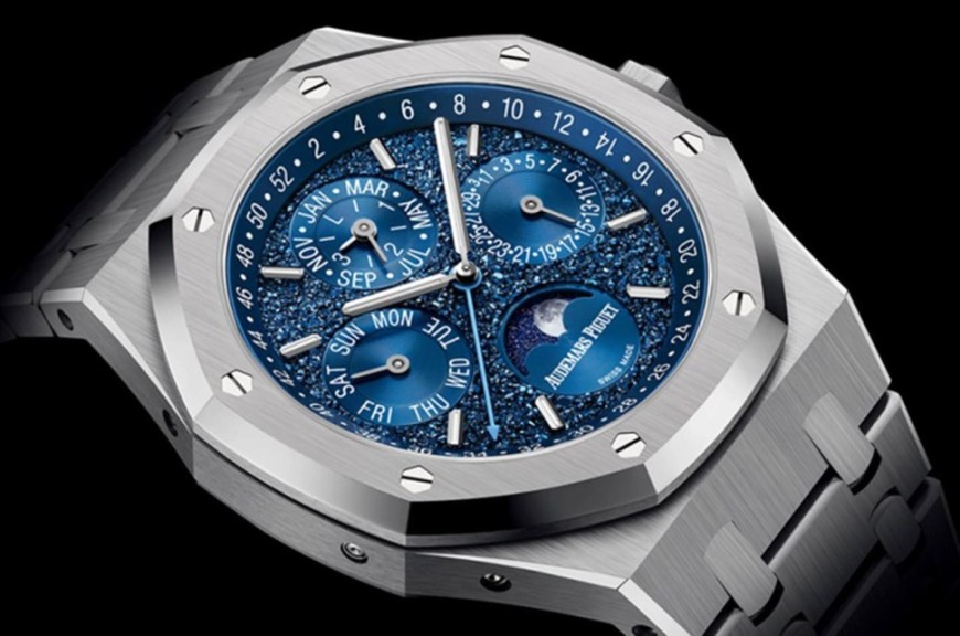 愛彼APx音樂才子John Mayer皇家橡樹萬年曆限量聯名錶 面盤首見「晶沙」工藝