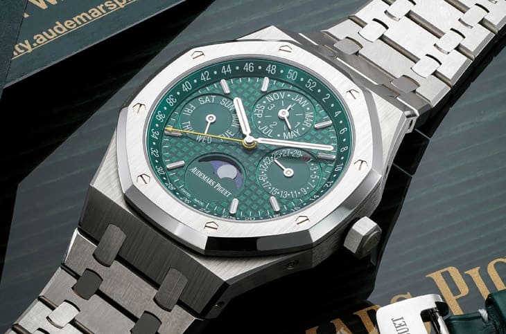 爱彼AP地区限定皇家橡树万年历手表总整理 「平常难得一见」