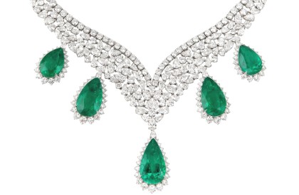 萧邦2024珠宝腕表台北开展 梦幻祖母绿项链赞颂春意