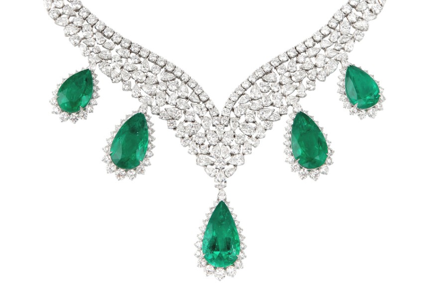 萧邦2024珠宝腕表台北开展 梦幻祖母绿项链赞颂春意