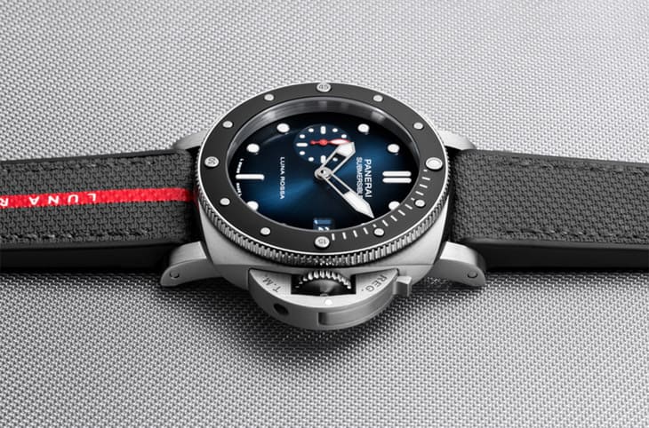 Submersible Luna Rossa船队联名潜水表再一发 限定沛纳海官网独卖