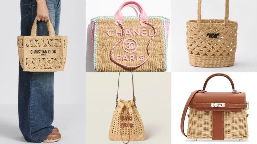 夏日穿搭必備單品！Hermes、Chanel和Dior等六款精品編織包推薦