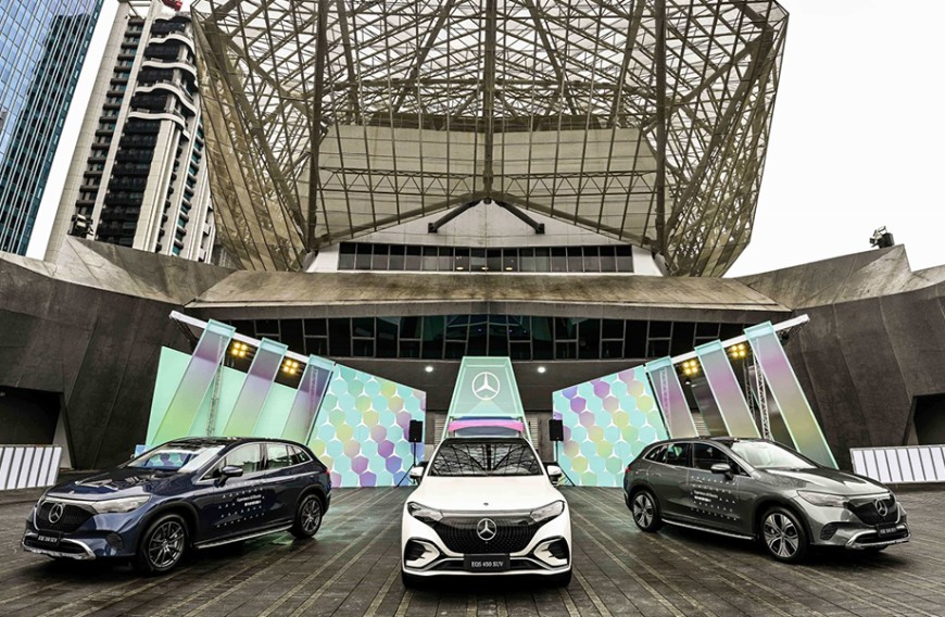 「Mercedes-Benz FUN电星乐园」台北最终站释放宾士电动车魅力