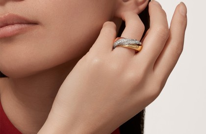 2024卡地亞母親節推薦Trinity戒指、Baignoire迷你手鐲錶襯托女性耀眼光芒