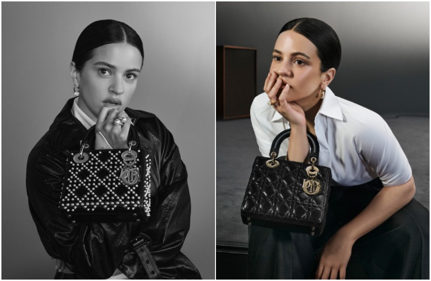 西班牙创作小天后Rosalia萝莎莉雅出任Dior全球品牌大使 传递Lady Dior包魅力气质
