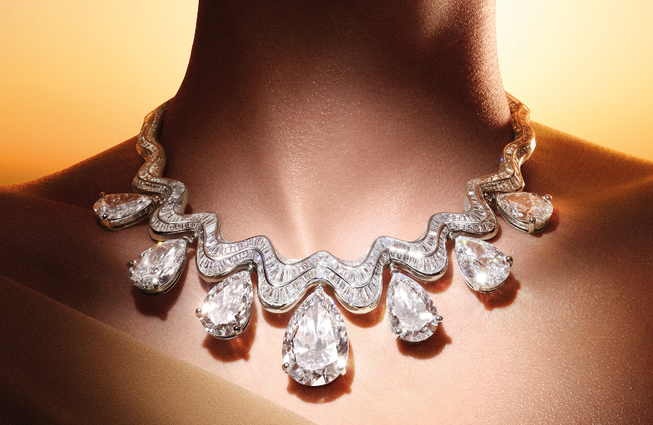 宝格丽Aeterna顶级珠宝系列 140克拉D色钻石项链领衔登场