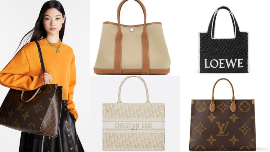 「Hermes、Dior、LV和LOEWE精品托特包合輯」打造從容不迫的生活節奏