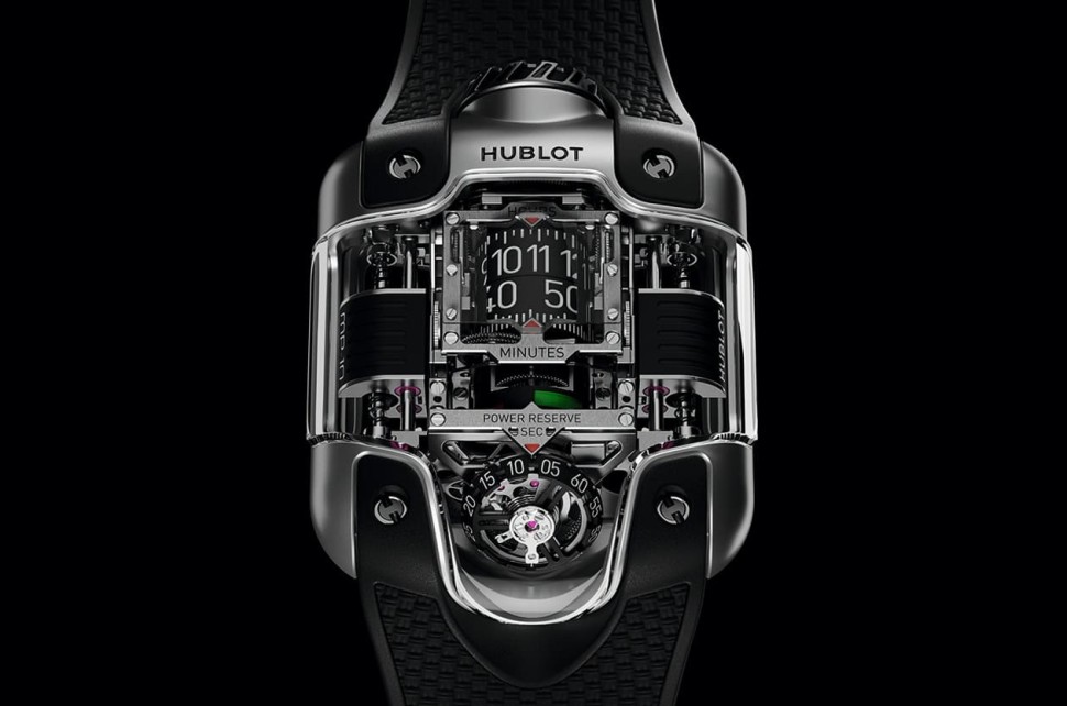 没看过的前卫陀飞轮 宇舶MP-10「双垂直」设计颠覆你对手表的想像