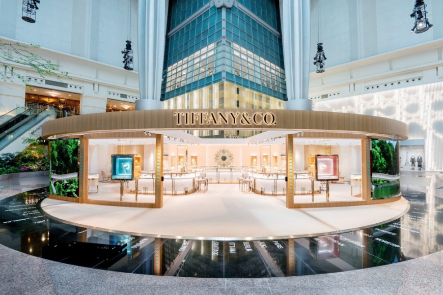「Tiffany & Co全新台北101限時概念店」楊祐寧夫妻首次同台共啟璀璨新程