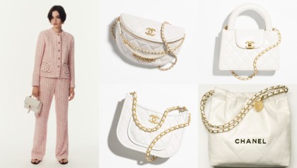 打造溫柔氣質的關鍵 「CHANEL 白色系口蓋包、22包等經典包款合集」