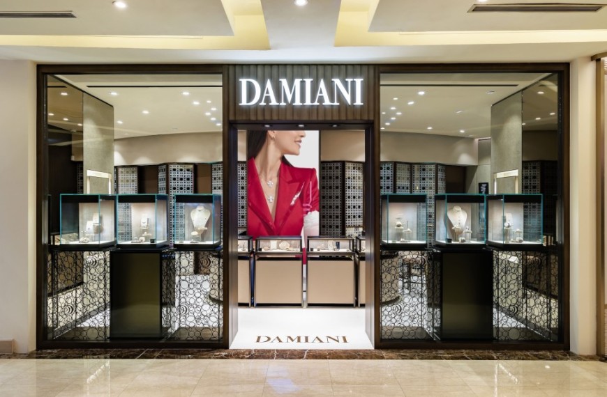 「DAMIANI微風廣場精品店閃耀登場」多款Masterpiece高級珠寶首次登台