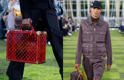 菲董的LV宇宙「路易威登2025年春夏男装系列」以人类共同居住的地球为主题