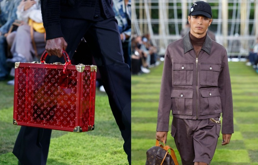 菲董的LV宇宙「路易威登2025年春夏男装系列」以人类共同居住的地球为主题