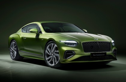 賓利最新V8油電雙門轎跑 Bentley Continental GT Speed 跑百3.2秒