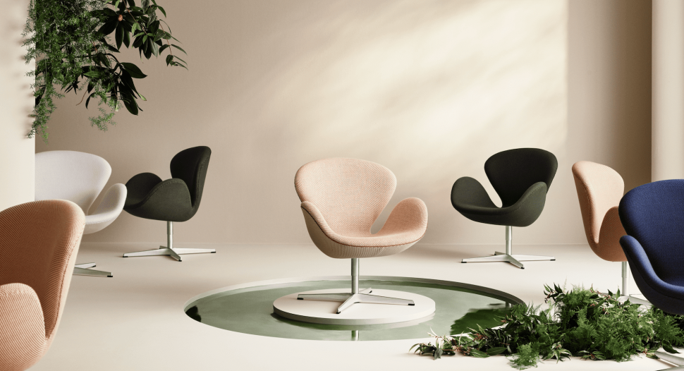 丹麥頂級家具品牌 Fritz Hansen「2024 年度限定版本 天鵝椅Swan」即將抵台