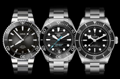 推薦3款價格10萬元左右優質黑水鬼潛水錶