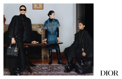 「Dior 2024秋冬女裝＆冬季男裝形象廣告登場」展現經典與現代融合之美