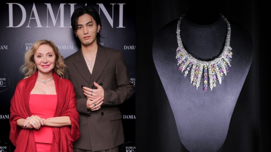 東京銀座「Damiani 100X100創世頂級珠寶展」展出百件經典頂級珠寶