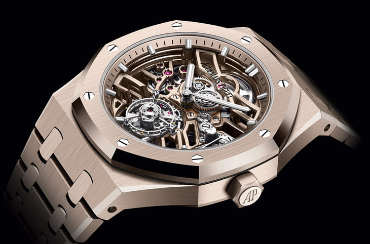 爱彼2024开发崭新「沙金」表壳 初登场即应用在皇家橡树话题表款