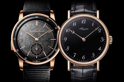 愛彼CODE 11.59和寶璣Classique玫瑰金手上鍊問錶比較