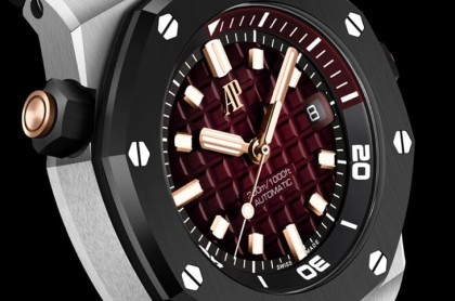 收藏家超心動、只有日本買得到的愛彼ROO白金潛水錶 