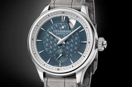 蕭邦L.U.C自鳴錶改白金錶殼搭配綠色面盤再現高規製錶造詣