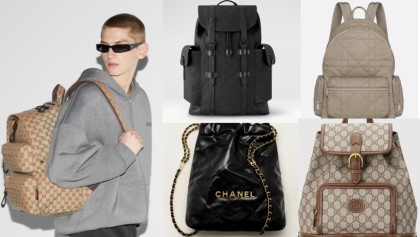 開學季必備！Chanel、LV、Gucci、Dior等七款簡約時尚的精品後背包展現時尚風采