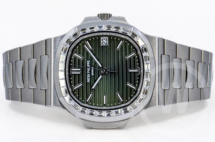 百達翡麗綠面金鷹5711第一次無底價拍賣引起收藏家矚目