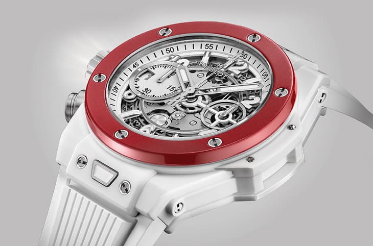 宇舶Unico计时码表新尝试 改为左冠设计的Big Bang陶瓷表台湾全球首发