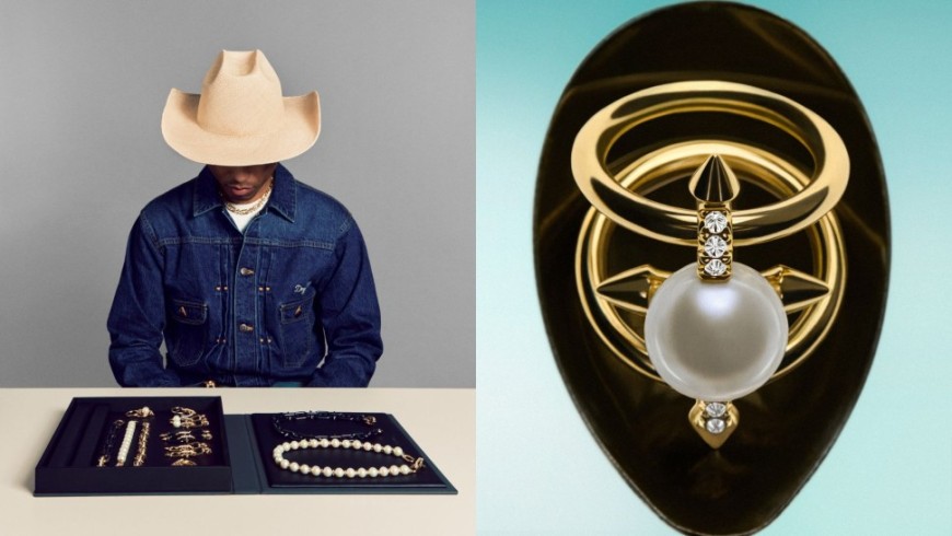 Tiffany&Co.与菲董再次联手 「Tiffany Titan by Pharrell Williams系列」淡水珍珠新作打造大胆夺目美学