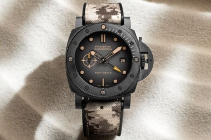 沛納海xSEALs海豹部隊 攜手開發最新Submersible軍風聯名錶