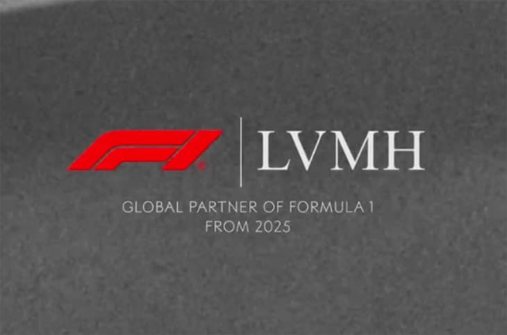 LVMH集团和一级方程式赛车正式达成协议 2025年起F1赞助商换人做做看