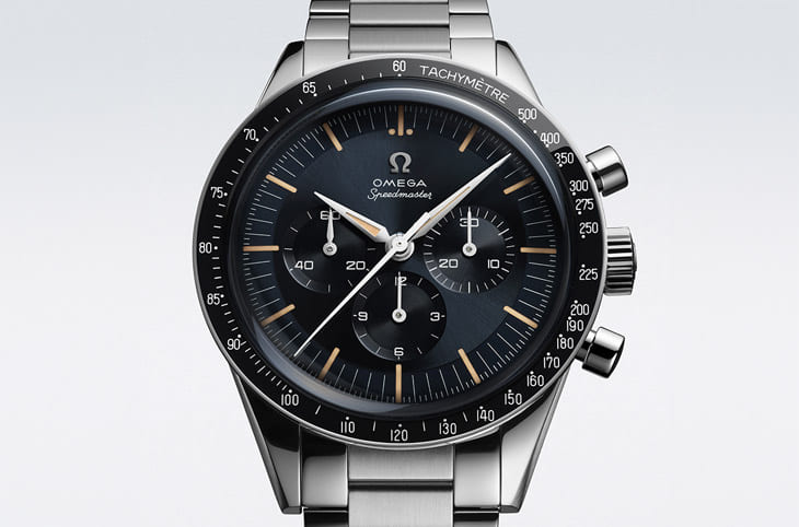 欧米茄超霸计时码表经典款The First OMEGA in Space最新复刻 贴近原作CK 2998风格