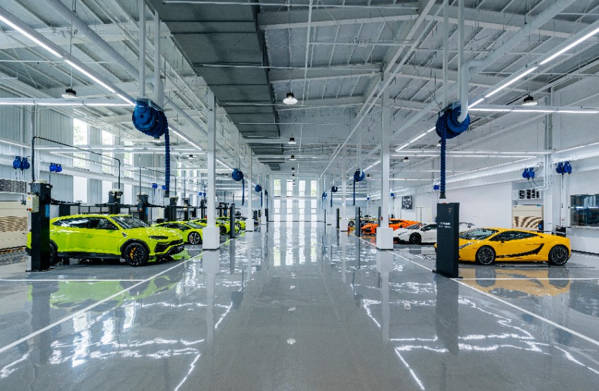 Lamborghini Taipei 全新內湖服務中心正式啟用 全方位提供原廠高規售後服務