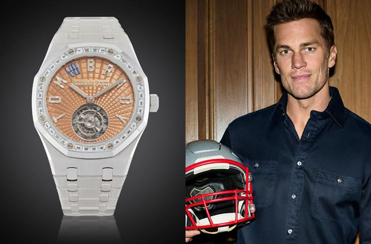 NFL美式足球傳奇布萊迪拍賣愛錶 連訂製款愛彼皇家橡樹都要賣