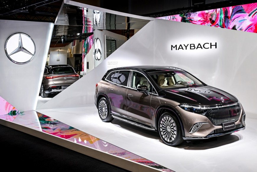 Mercedes-Maybach EQS 680 SUV賓士邁巴赫鉅作尊榮現身
