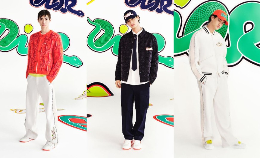 DIOR再次携手纽约艺术家KAWS推出全新蛇年联名胶囊系列