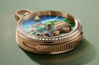 LOUIS VUITTON致敬历史起源 顶级怀表融匯多重工艺用看的或听的都很享受