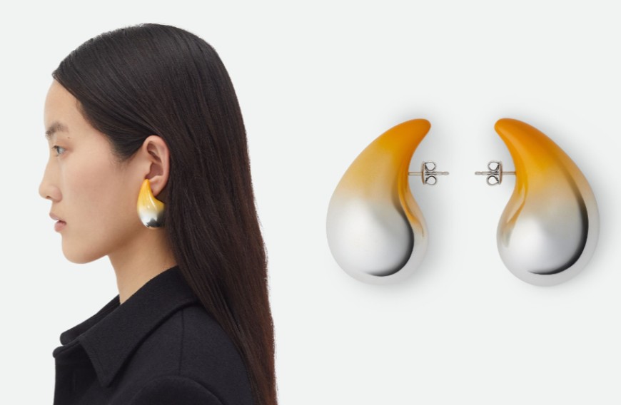 Bottega Veneta推出首個珠寶系列 BV項鍊、耳環、手鍊超顯眼