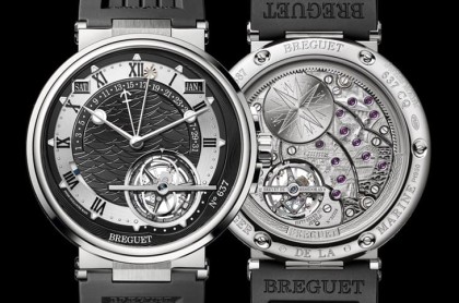 集万年历、陀飞轮和时间等式于一身的宝璣Marine高复杂款5887 改配色耳目一新