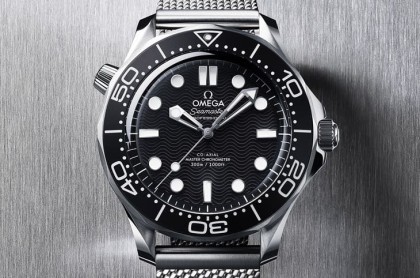 欧米茄人气海马潜水300米新作走复古风 数月前好莱坞大咖已抢先戴上手