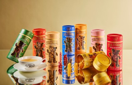 可以喝的小熊软糖!「全球首创 TWG Tea茶香泰迪」怀旧软糖与品茗乐趣的双重享受