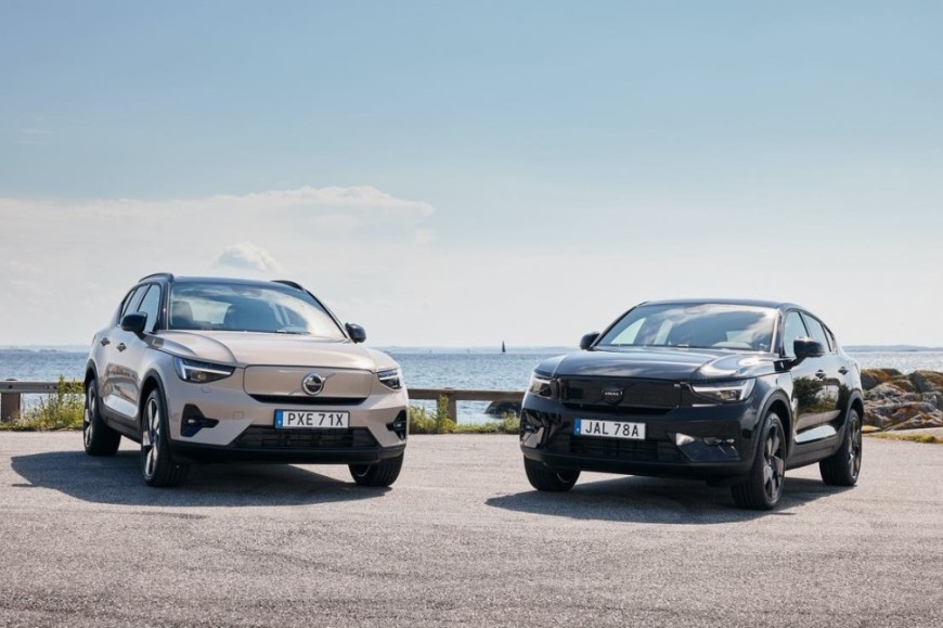 Volvo电动车更名登场 2025 年式 Volvo EX40/EC40 续航破600公里、191万起
